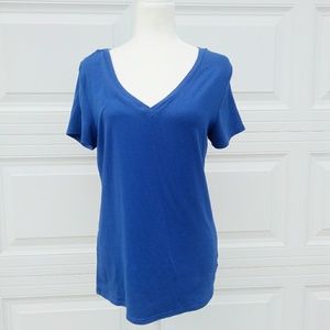 Merona XL stretchy royal blue Tee